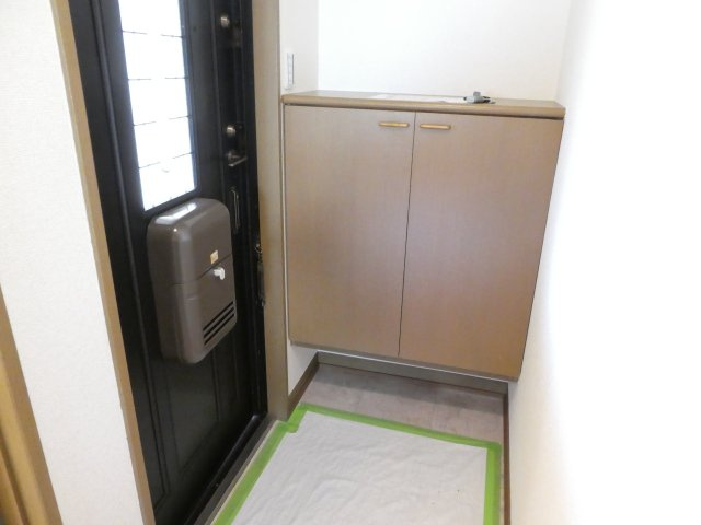レジデンスエドヤの玄関