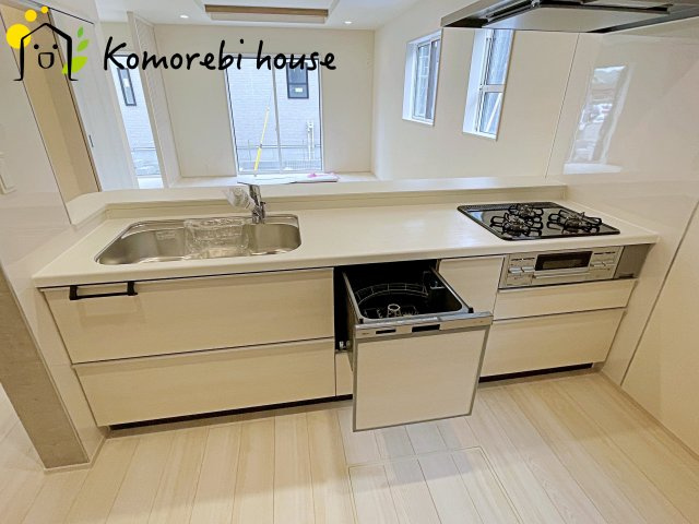 北本市中丸7丁目　新築一戸建て　ブルーミングガーデン　04のキッチン|26.6.22　撮影済み