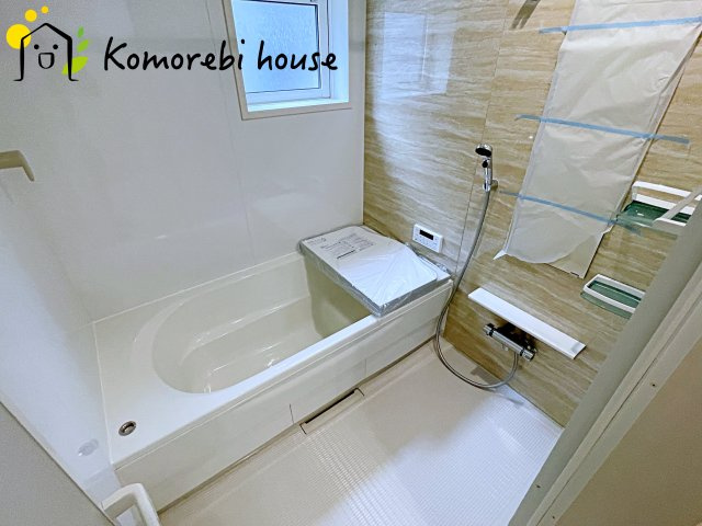 北本市中丸7丁目　新築一戸建て　ブルーミングガーデン　04の浴室|26.6.22　撮影済み