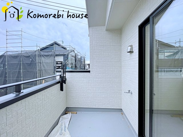 北本市中丸7丁目　新築一戸建て　ブルーミングガーデン　04のバルコニー|26.6.22　撮影済み