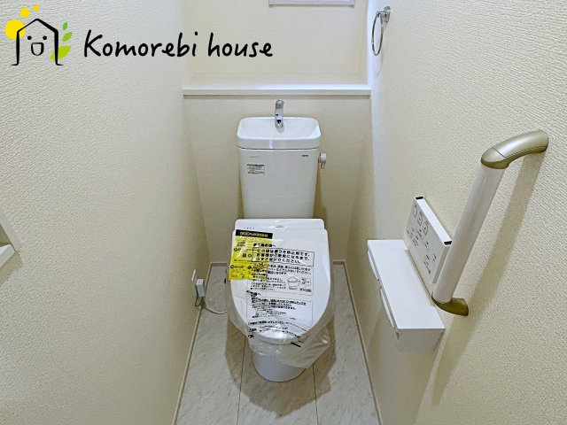 北本市中丸7丁目　新築一戸建て　ブルーミングガーデン　04のトイレ|26.6.22　撮影済み
