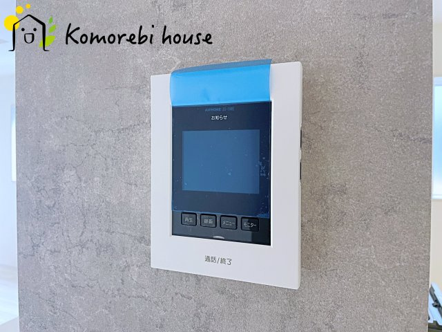 北本市中丸7丁目　新築一戸建て　ブルーミングガーデン　04の防犯設備|26.6.22　撮影済み