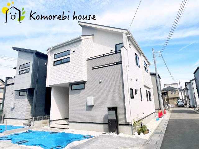 北本市中丸7丁目　新築一戸建て　ブルーミングガーデン　04の外観|26.7.11　撮影済み