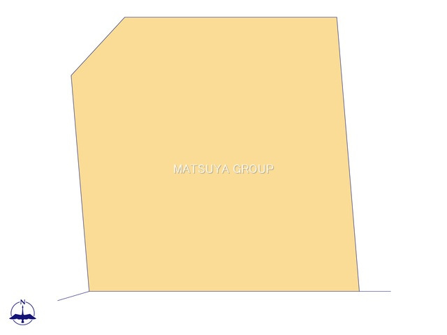 岡崎市元欠町５丁目戸建の区画図
