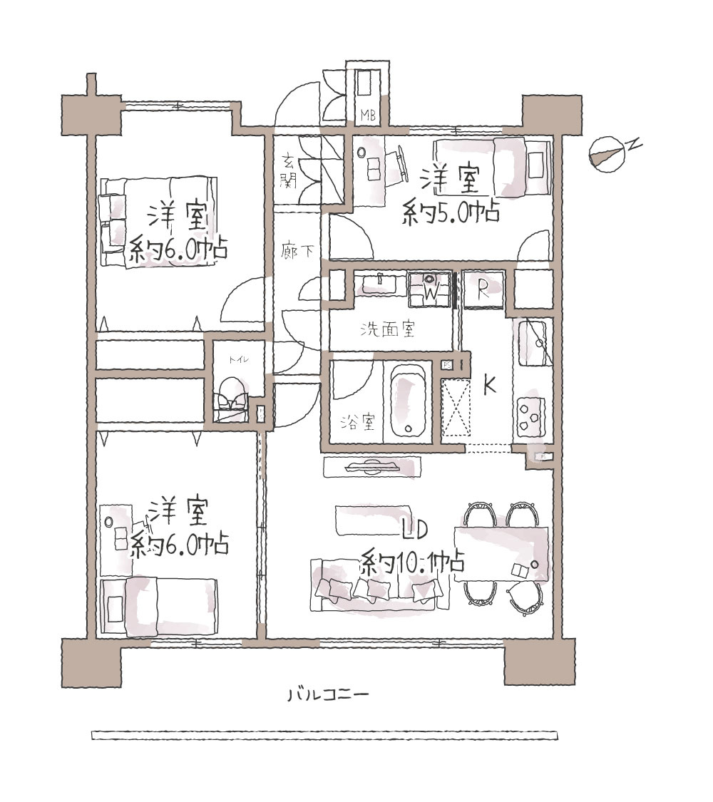 クリオ武蔵砂川壱番館