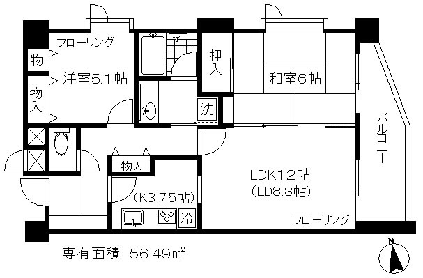 マイキャッスル大泉学園の間取り