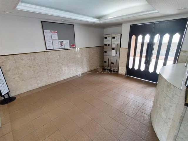 【エントランス】 | マイキャッスル南古谷駅前 | 毎日通るエントランスはこのようになっています