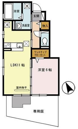 パークハイム伍番館の間取り
