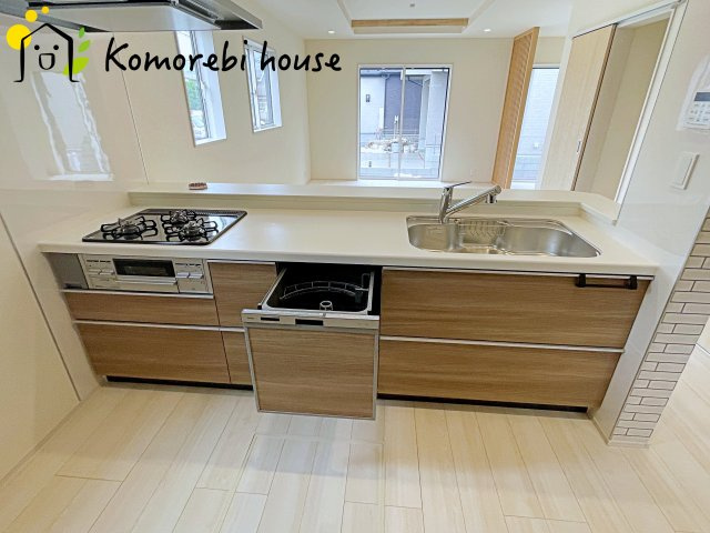 北本市中丸7丁目　新築一戸建て　ブルーミングガーデン　05のキッチン|26.6.22　撮影済み