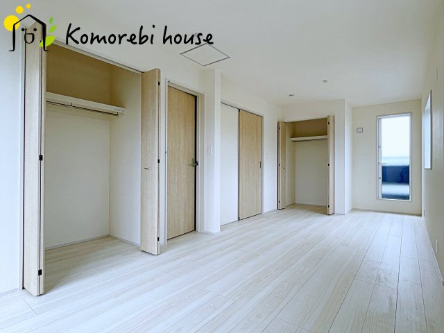 北本市中丸7丁目　新築一戸建て　ブルーミングガーデン　05の寝室|26.6.22　撮影済み