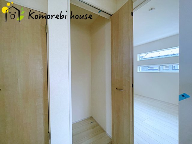 北本市中丸7丁目　新築一戸建て　ブルーミングガーデン　05の収納|26.6.22　撮影済み