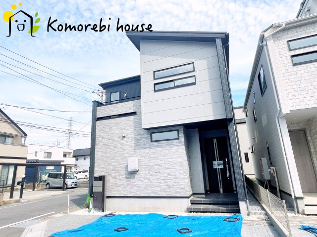 北本市中丸7丁目　新築一戸建て　ブルーミングガーデン　05の外観|26.7.11　撮影済み