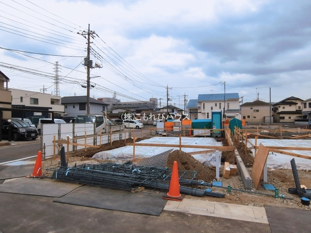 北本市中丸7丁目　新築一戸建て　ブルーミングガーデン　05の外観|撮影：'26/03/18