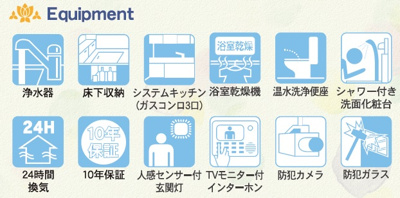 【設備】 | 那覇市与儀（全2棟）ラスト2号棟 | 充実の設備♪