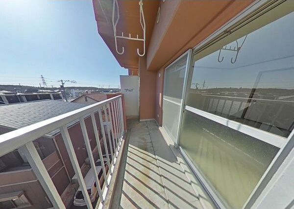 リエス豊田浄水のバルコニー