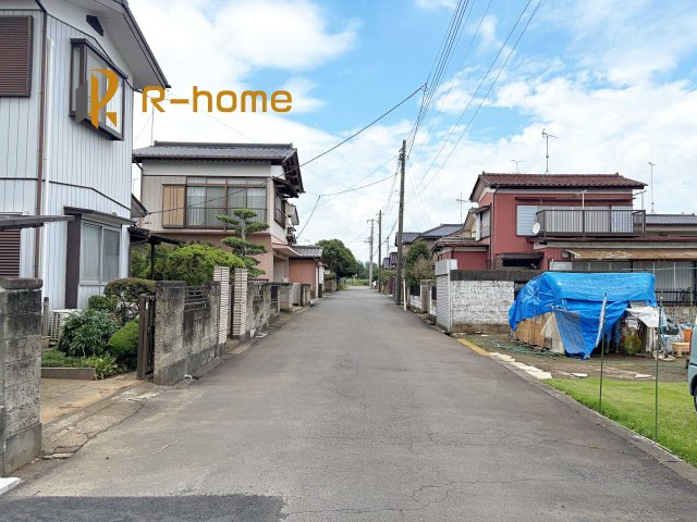 第2石岡市下林　新築戸建て　1号棟の前面道路含む現地写真|堂々！建物完成♪実際のお部屋をご見学可能です♪
ご見学が一番の資料！お気軽にお問い合わせ下さい♪