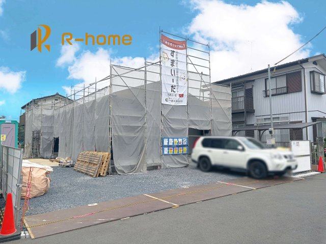 第2石岡市下林　新築戸建て　1号棟の外観|ご予約を頂ければ、『平日』はもちろん『早朝』や『夜間』もご見学可能です♪お気軽にお申し付けください♪