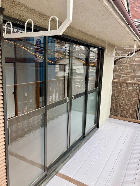 お花茶屋戸建のバルコニー
