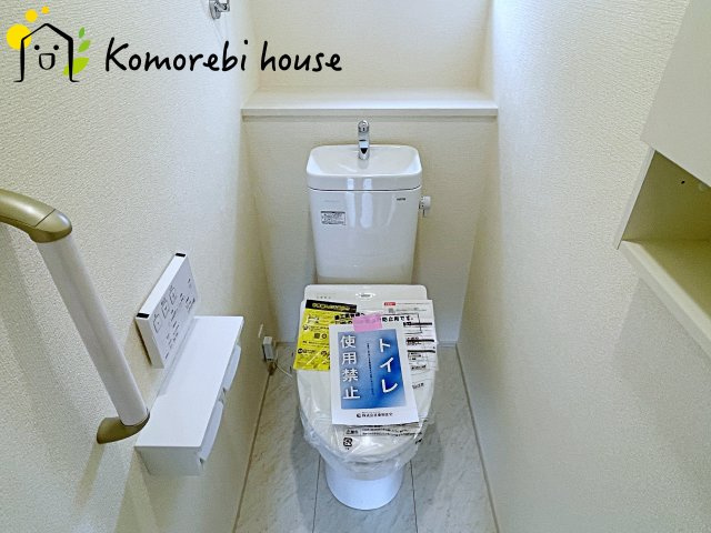 北本市中丸7丁目　新築一戸建て　ブルーミングガーデン　06のトイレ|撮影：'26/07/04