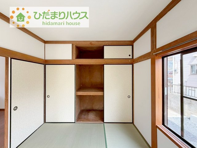 【収納】 | 土浦市右籾1期　中古戸建 | 和室にも大容量のクローゼット完備！
お布団やお子様のおもちゃなどがスッキリ収納できますね(^^♪
