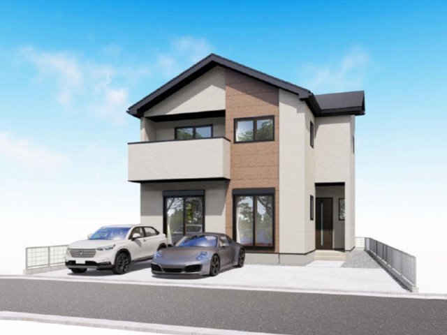 【外観パース】 | 志木市本町2丁目　新築一戸建住宅　全1棟　(志木本店) | 志木駅徒歩15分の便利な立地