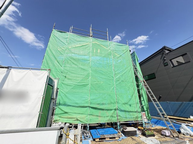 【外観】 | 志木市本町2丁目　新築一戸建住宅　全1棟　(志木本店) | 現地（2026年3月）撮影／志木駅まで徒歩15分。通勤・通学にも便利な立地。