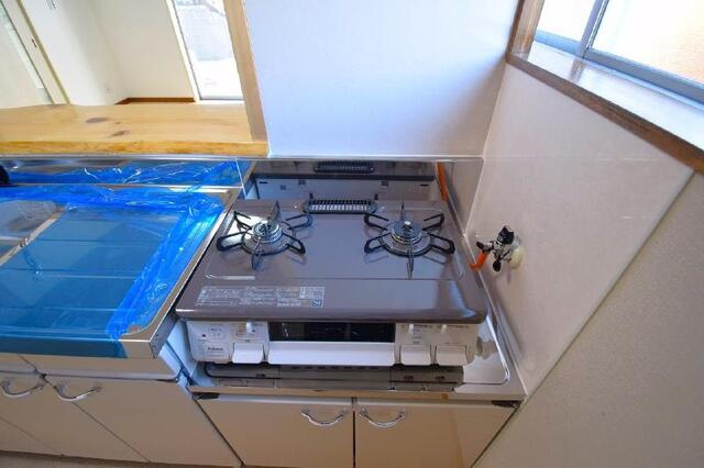 南国市立田　庭付き中古一戸建てのその他|ガスコンロは鍋の種類を問わないので嬉しいですね♪