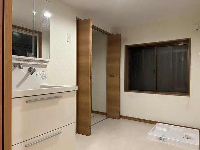 南小岩３丁目戸建貸家の洗面所