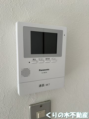 【セキュリティ】 | アインビルマンション | モニター付きインターホンです