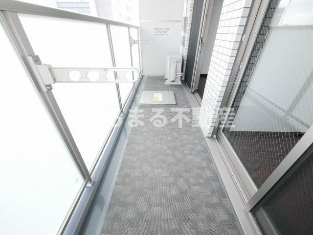 スプランディッド安土町のバルコニー