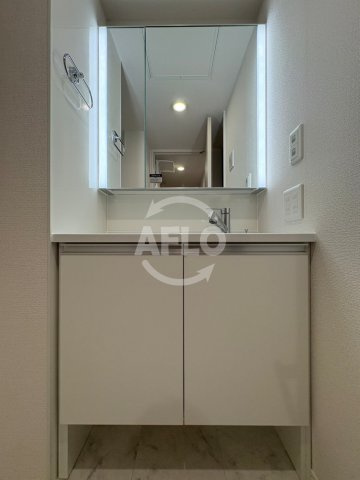 アザレア深江橋の独立洗面台|アザレア深江橋　独立洗面台