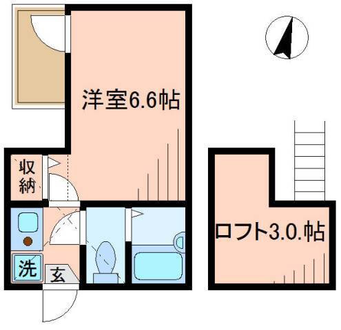 リベルテ東向島の間取り