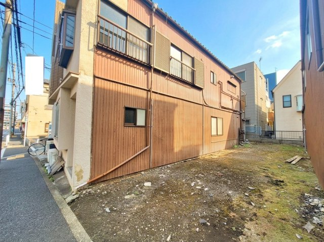 【外観】 | 三鷹市下連雀6丁目　土地 | むらさき橋通りに面した約37.5坪の整形地！建ぺい率80％・容積率200％につき、住宅用地としても事業用地としてもご検討いただけます♪三鷹駅からバスで３分、バス停まで徒歩２分です。