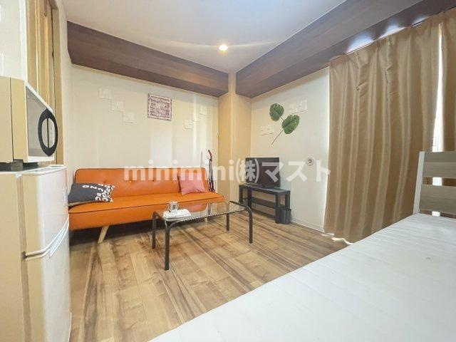 ラシーヌ天王寺の居間・リビング|※同マンション別間取り参考写真です