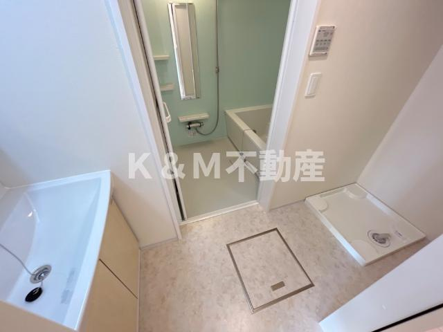 プリオーレおおたかの森の洗面所|洗面所です