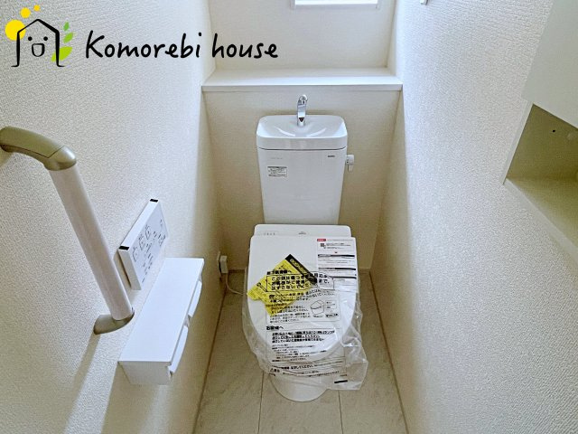 北本市中丸7丁目　新築一戸建て　ブルーミングガーデン　07のトイレ|撮影：'26/07/04