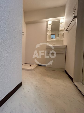 メゾン・ド・ハローの洗面所|メゾン・ド・ハロー　洗面脱衣所