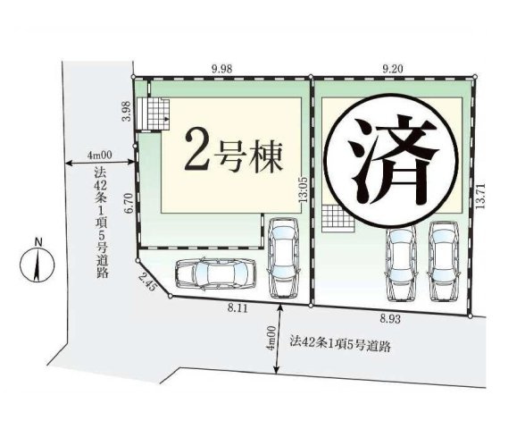 【区画図】 | ご家族様のプライベート空間が確保できる素敵な間取りです。また敷地ゆったりですので、おうち時間を楽しむのにもぴったりですね♪
