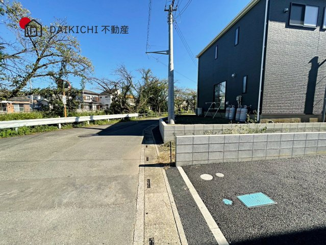 【前面道路含む現地写真】 | 鴻巣市筑波第5 Ⅱ期　CRADLE GARDEN　新築戸建　全3棟　3号棟