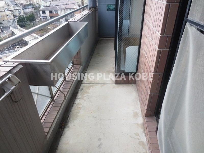 ルナガーデンのバルコニー