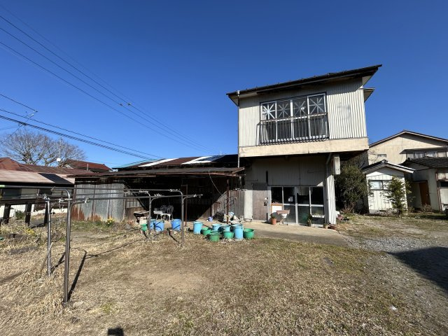 龍ケ崎市立野　土地約180坪の外観|現地写真（敷地内古家あり）