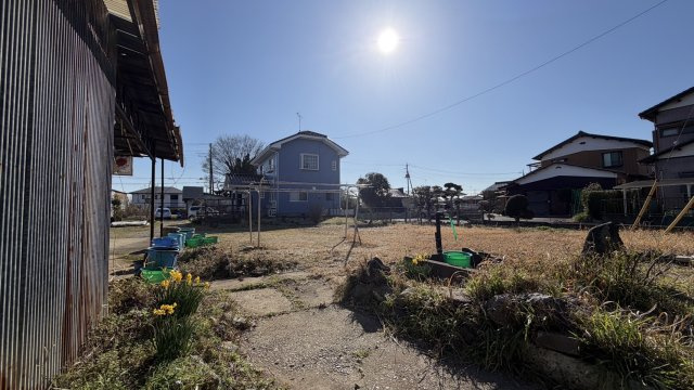 龍ケ崎市立野　土地約180坪の外観|現地土地写真