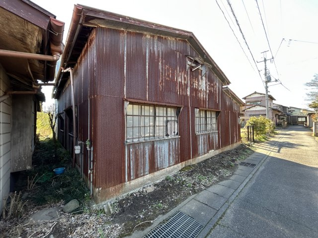 龍ケ崎市立野　土地約180坪の周辺|現地写真（倉庫）