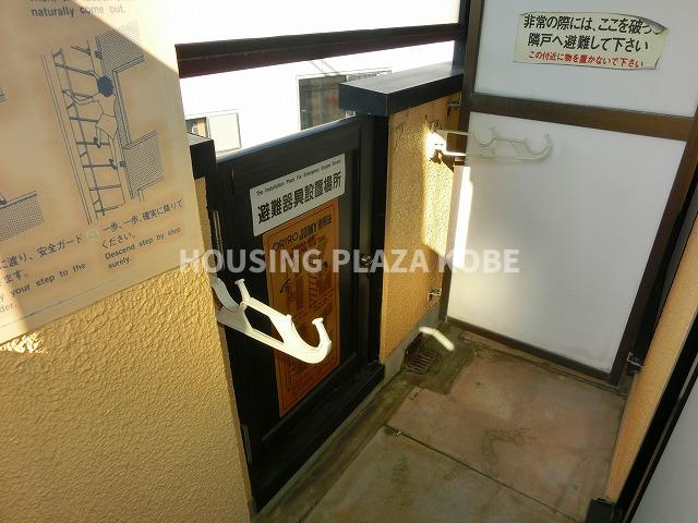 メゾンラフィネのバルコニー