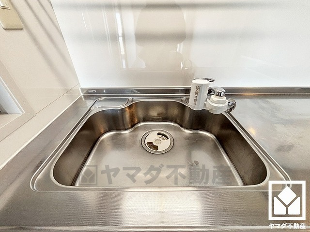 武庫川東グランドハイツのその他|清潔感あふれるシンクで、毎日を気持ちよくスタート。