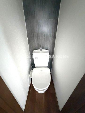 稗原マンションのトイレ