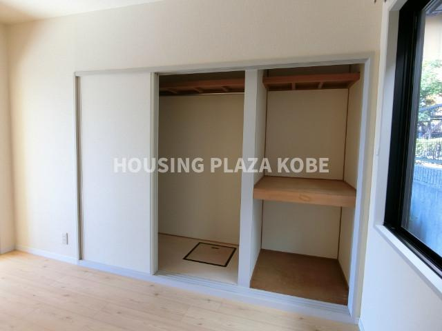 ディアス離宮山手Ｃの収納|収納は約２間分あり