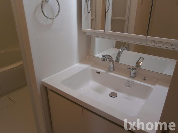 セジュール春日の洗面所|忙しい朝には欠かせない洗面所です