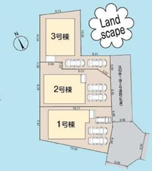 【区画図】 | ご家族様のプライベート空間が確保できる素敵な間取りです。また敷地ゆったりですので、おうち時間を楽しむのにもぴったりですね♪