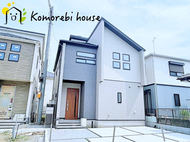 北本市中丸7丁目　新築一戸建て　ブルーミングガーデン　09の外観|26.7.30　撮影済み